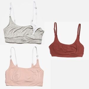 Bodily Everything Bra - Nursing Bra Bundle SZ Large